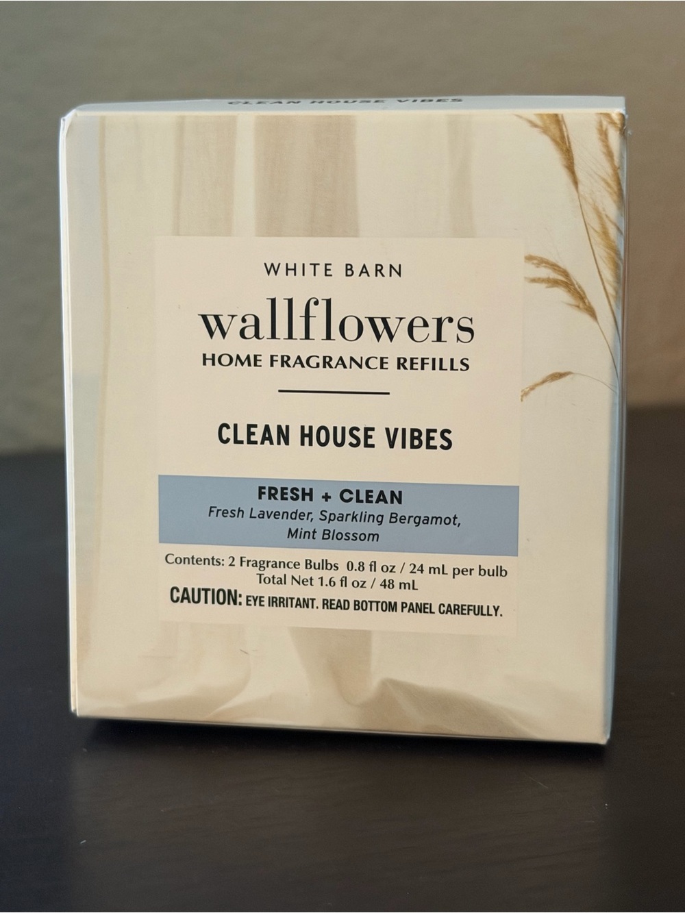 White Barn Bath & Body Works Wallflowers Fragrance Refills Clean House Vibes 2pc